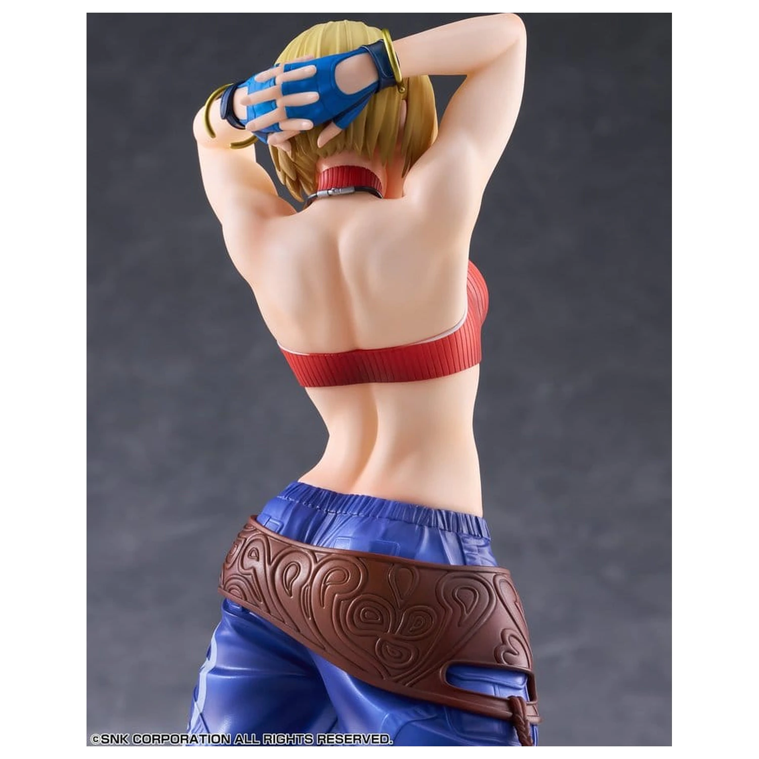 Fighting Girls Collection The King of Fighters XV PVC figura 1/7 Blue Mary AmiAmi Limited Edition 26 cm fotografija proizvoda