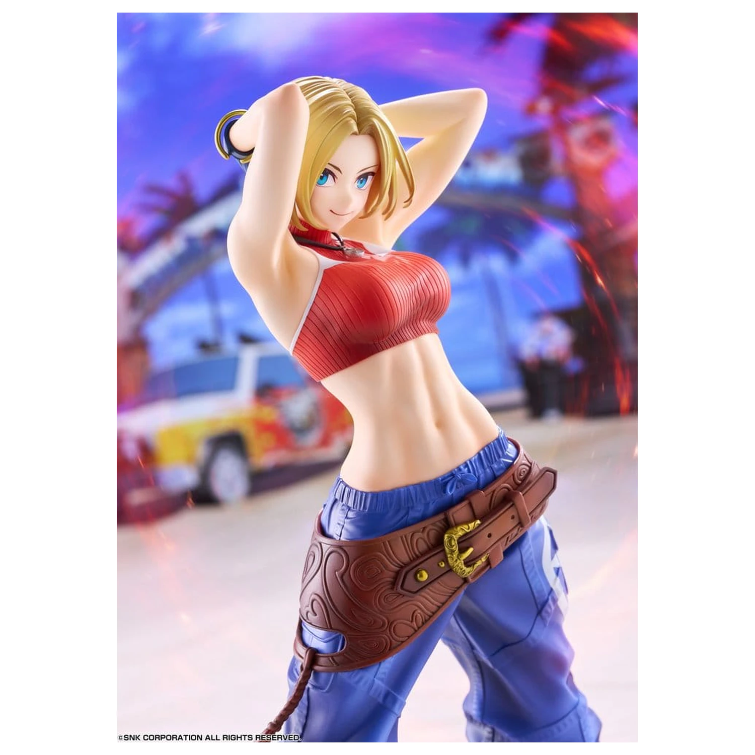Fighting Girls Collection The King of Fighters XV PVC figura 1/7 Blue Mary 26 cm fotografija proizvoda