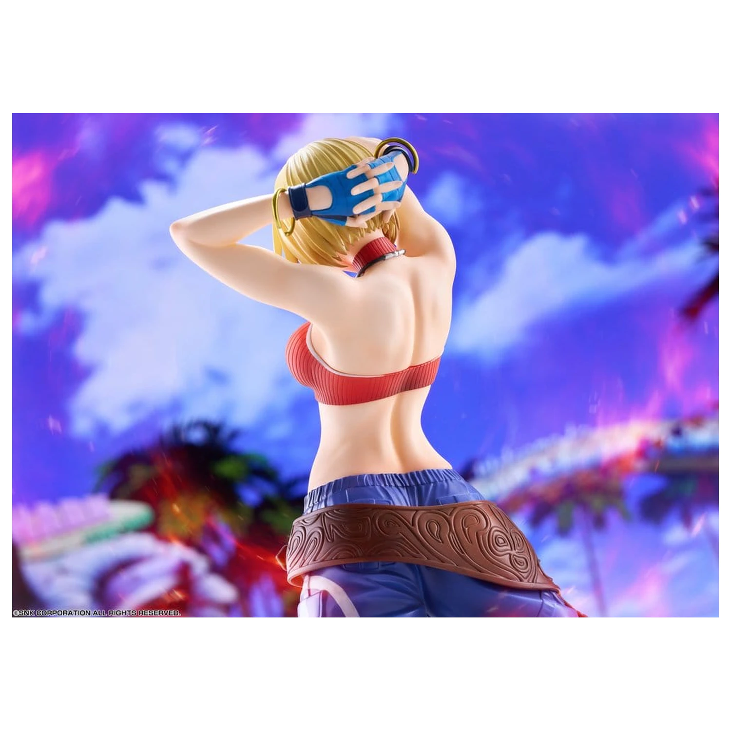 Fighting Girls Collection The King of Fighters XV PVC figura 1/7 Blue Mary 26 cm fotografija proizvoda