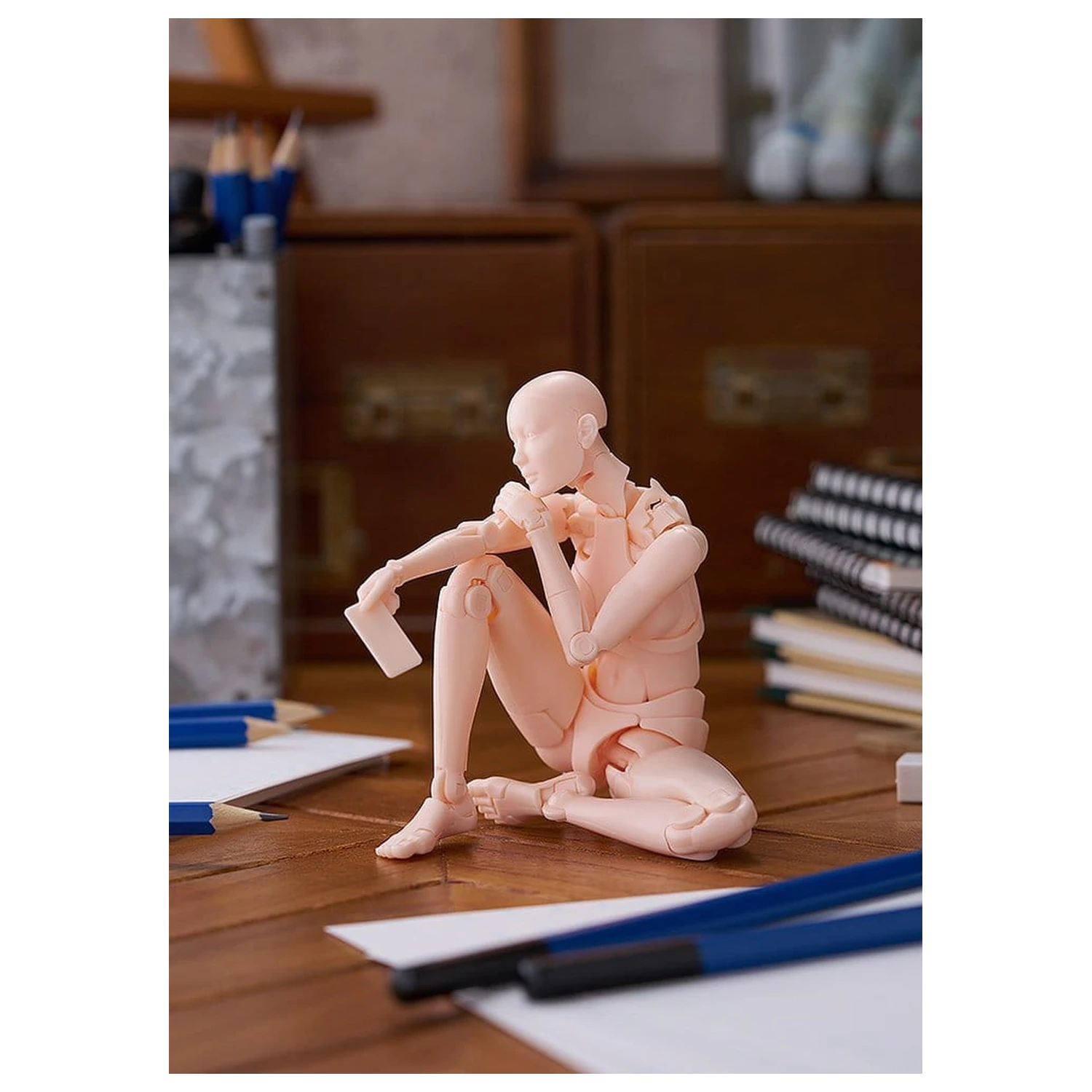 Figma Akcijska figura Nishimura Style Drawing Doll Olive Flesh 21 cm fotografija proizvoda