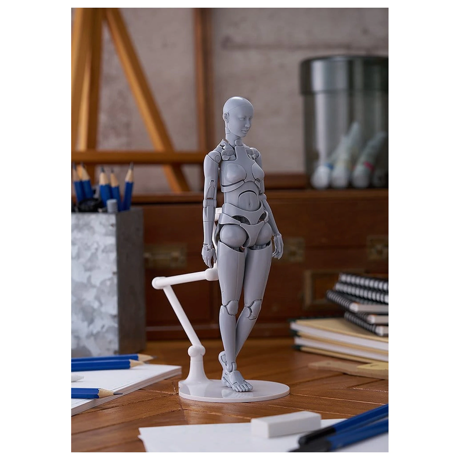 Figma akcijska figura Nishimura Style Drawing Doll Olive Gray 21 cm fotografija proizvoda