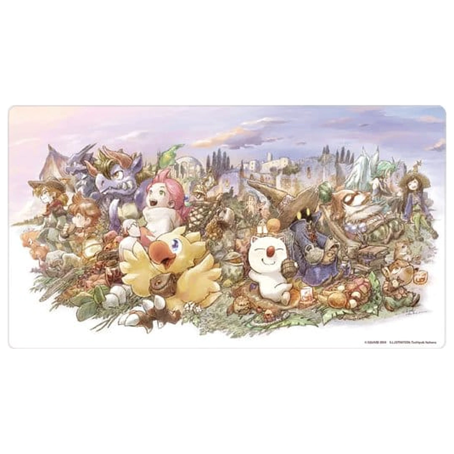 Final Fantasy podloga za igru Chocobo & Friends 61 x 34 cm fotografija proizvoda