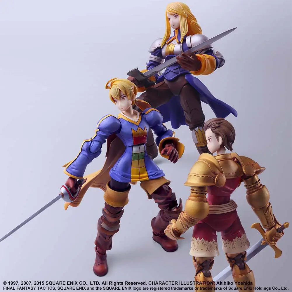 Final Fantasy Tactics Bring Arts akcijska figura Delita Heiral 14 cm fotografija proizvoda