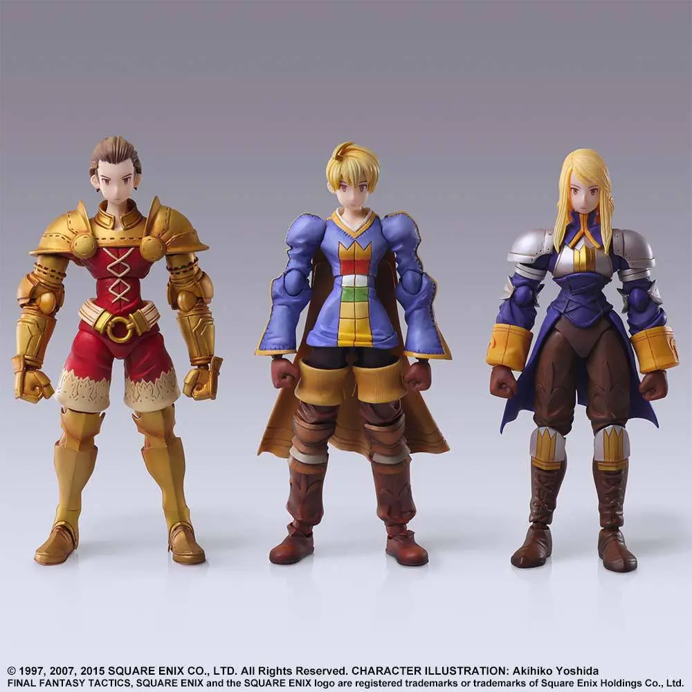 Final Fantasy Tactics Bring Arts akcijska figura Delita Heiral 14 cm fotografija proizvoda