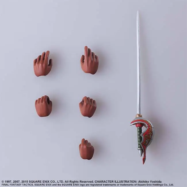 Final Fantasy Tactics Bring Arts akcijska figura Ramza Beoulve 14 cm fotografija proizvoda