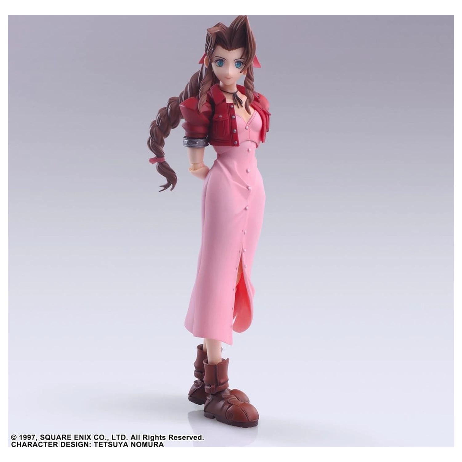 Final Fantasy VII Bring Arts Akcijska figura Aerith Gainsborough Digital Plus Edition 14 cm fotografija proizvoda