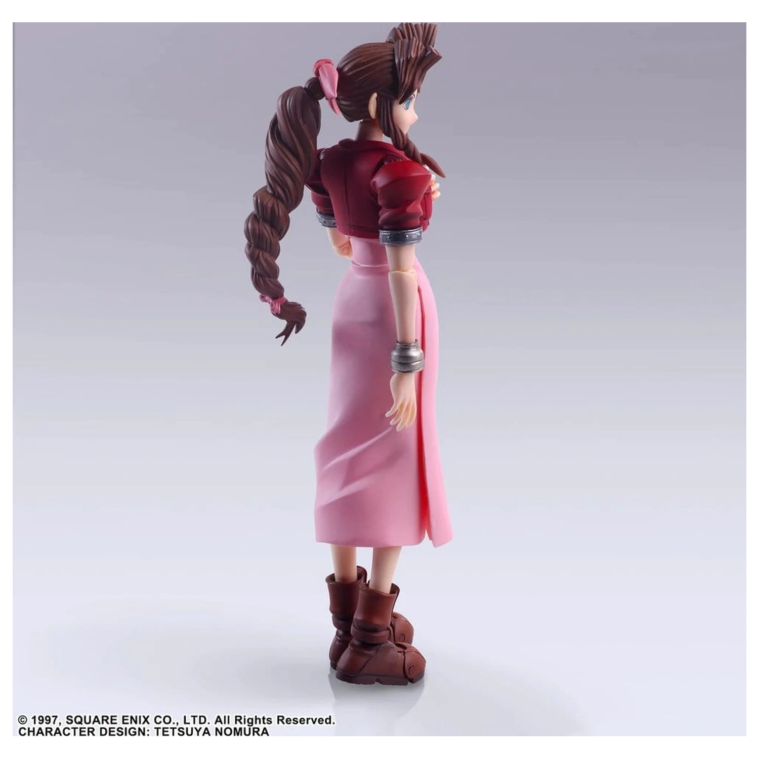 Final Fantasy VII Bring Arts Akcijska figura Aerith Gainsborough Digital Plus Edition 14 cm fotografija proizvoda