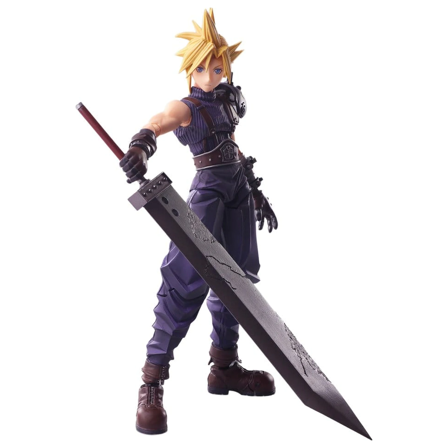 Final Fantasy VII Bring Arts Akcijska figura Cloud Strife Digital Plus Edition 15 cm fotografija proizvoda