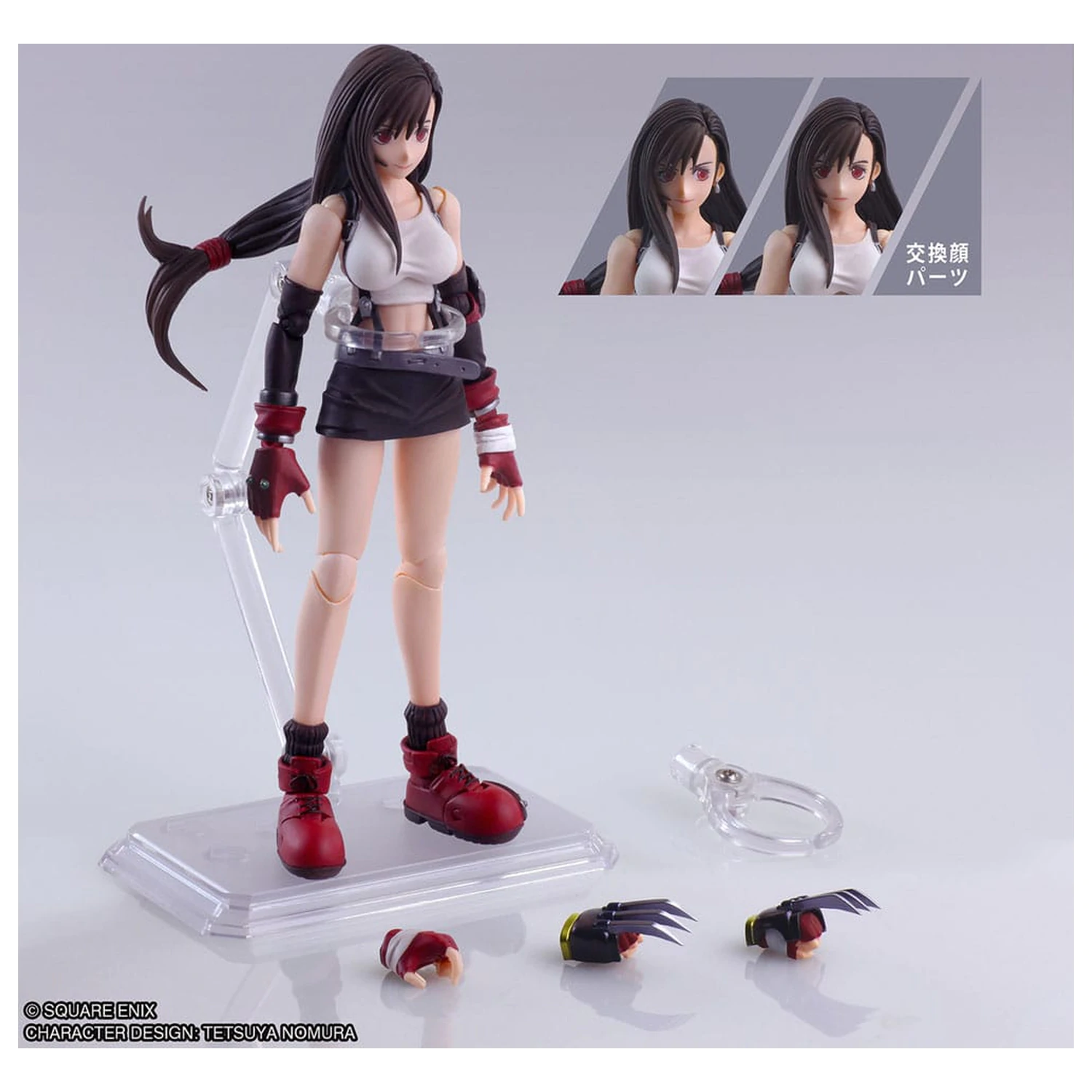 Final Fantasy VII Bring Arts Akcijska figura Tifa Lockhart Mythril Claws Ver. 14 cm fotografija proizvoda