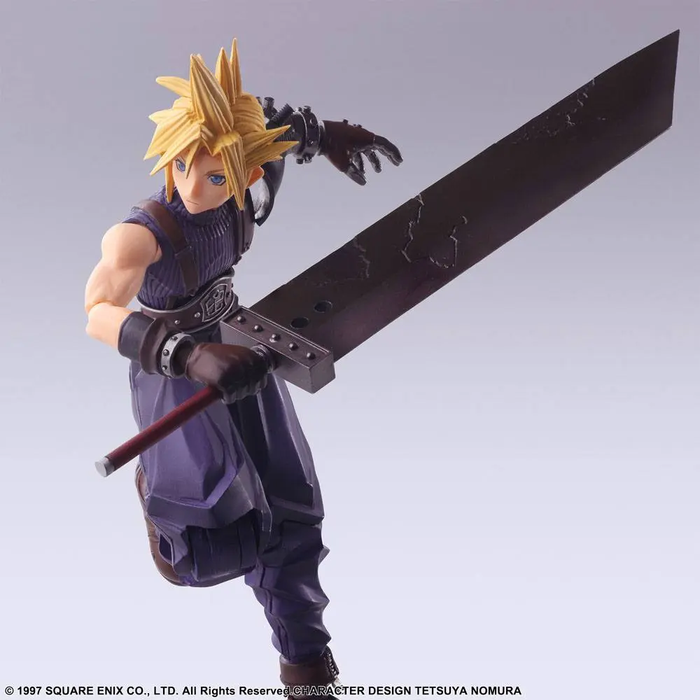 Final Fantasy VII Bring Arts akcijska figura Cloud Strife 15 cm fotografija proizvoda