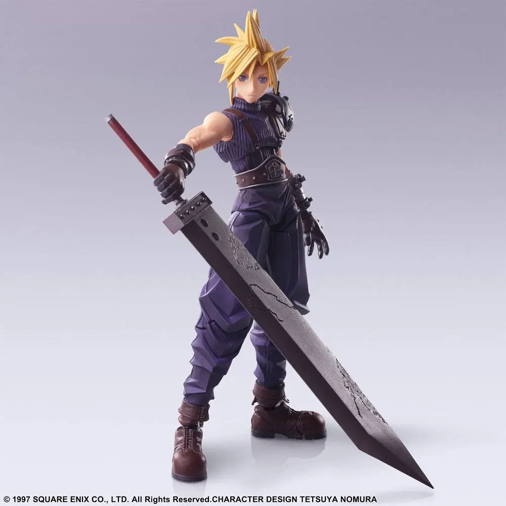 Final Fantasy VII Bring Arts akcijska figura Cloud Strife 15 cm fotografija proizvoda