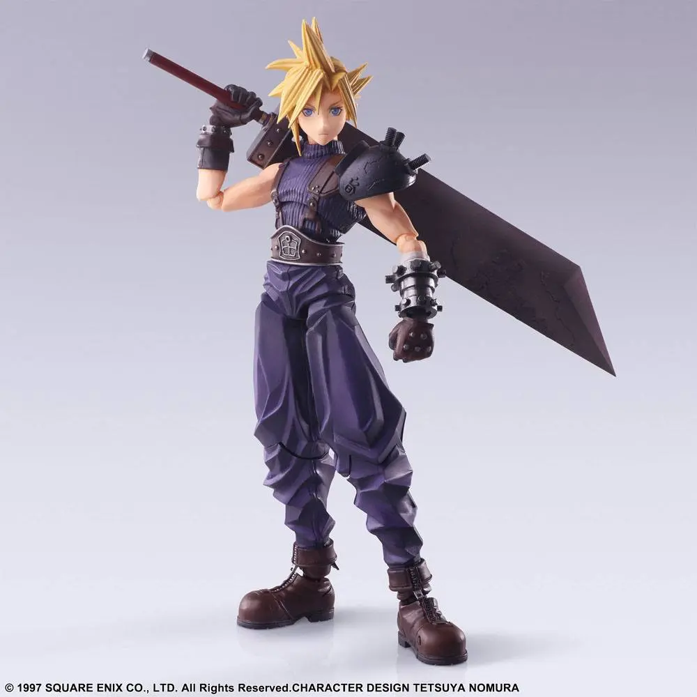 Final Fantasy VII Bring Arts akcijska figura Cloud Strife 15 cm fotografija proizvoda