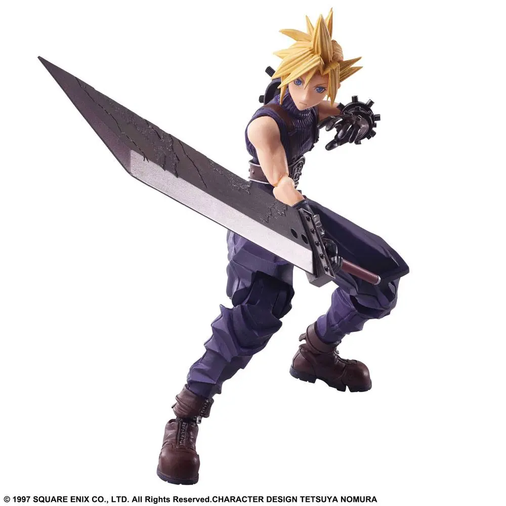 Final Fantasy VII Bring Arts akcijska figura Cloud Strife 15 cm fotografija proizvoda