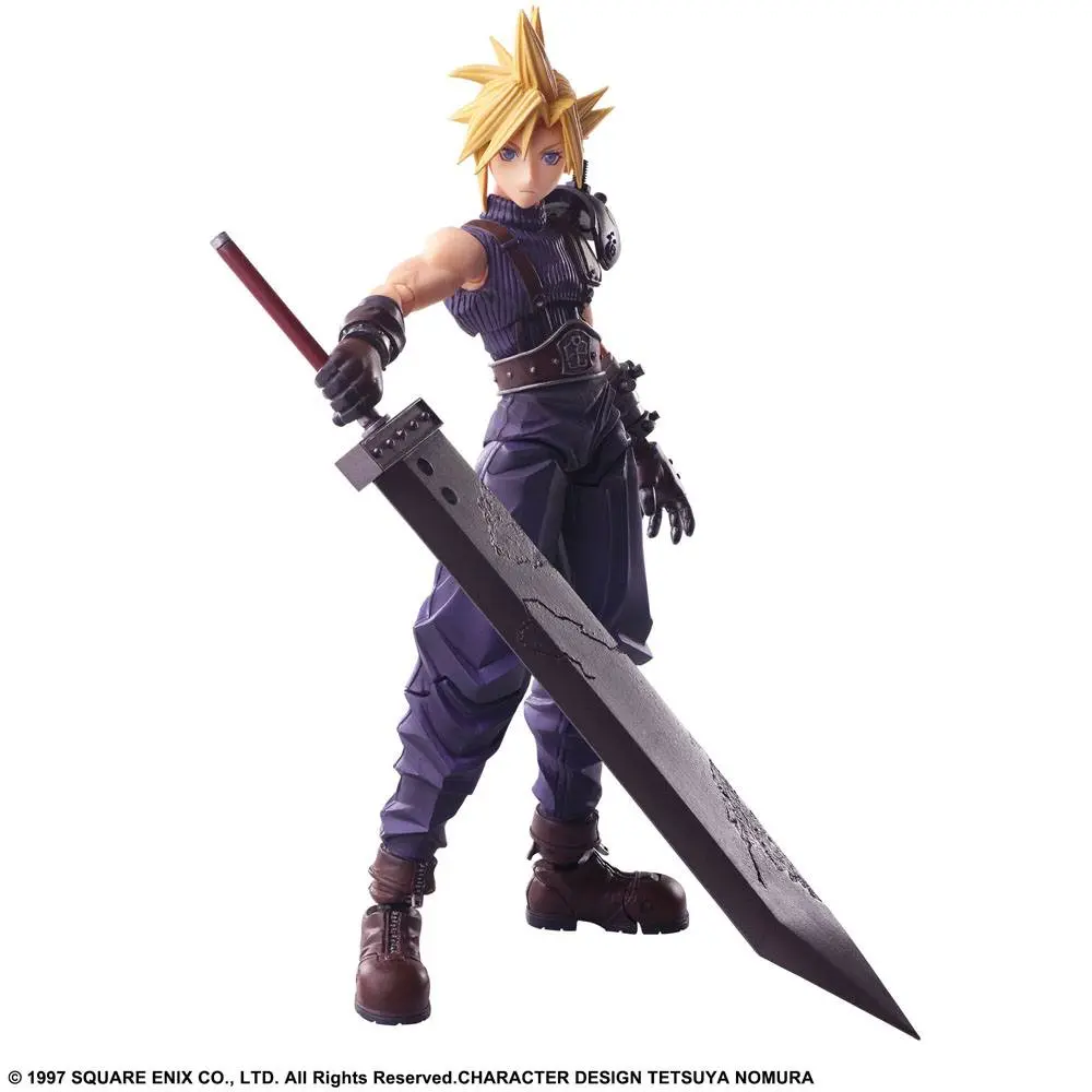 Final Fantasy VII Bring Arts akcijska figura Cloud Strife 15 cm fotografija proizvoda