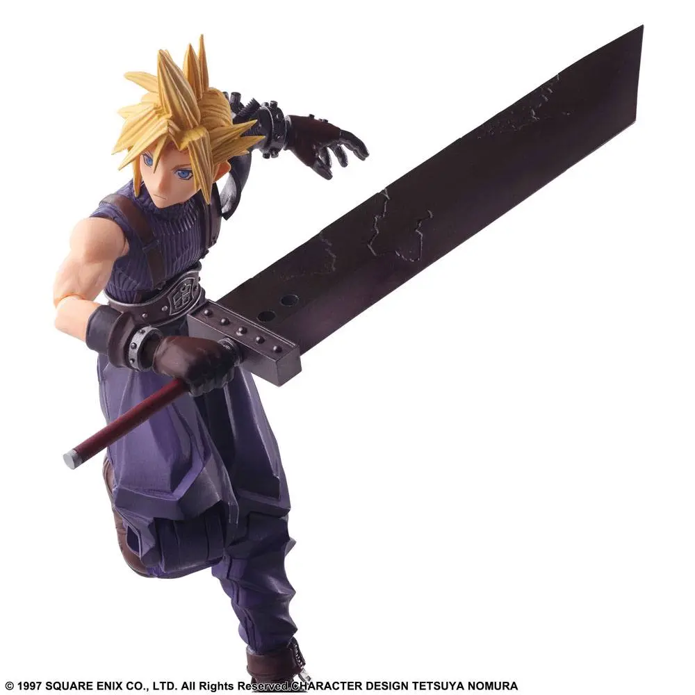 Final Fantasy VII Bring Arts akcijska figura Cloud Strife 15 cm fotografija proizvoda