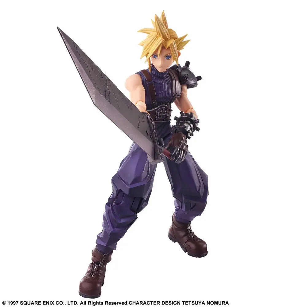 Final Fantasy VII Bring Arts akcijska figura Cloud Strife 15 cm fotografija proizvoda