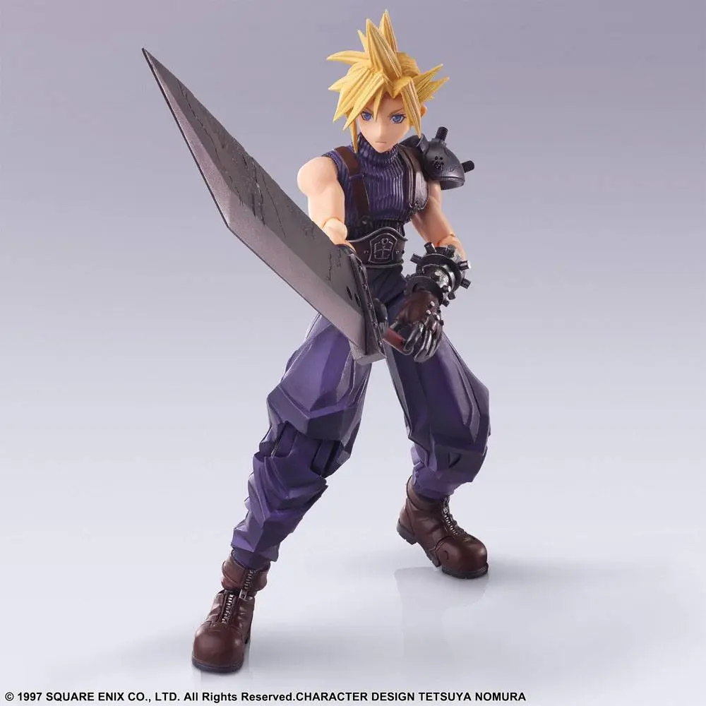 Final Fantasy VII Bring Arts akcijska figura Cloud Strife 15 cm fotografija proizvoda