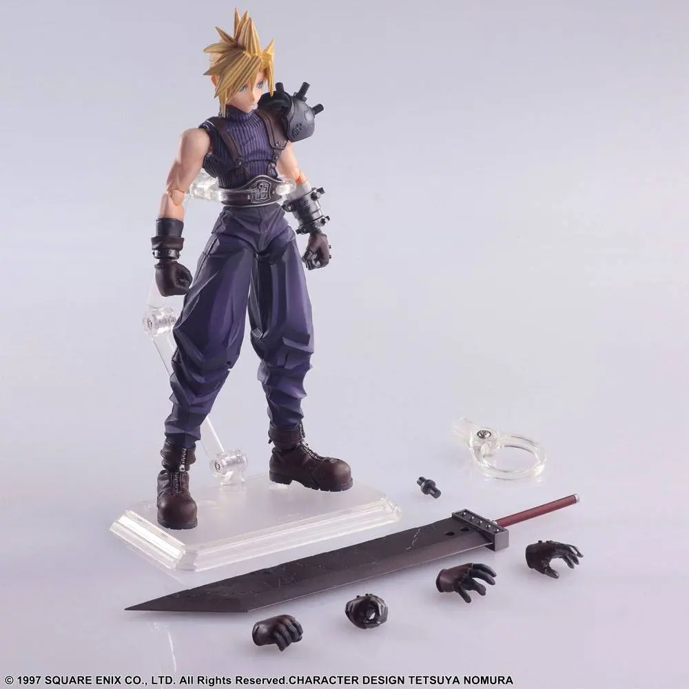 Final Fantasy VII Bring Arts akcijska figura Cloud Strife 15 cm fotografija proizvoda