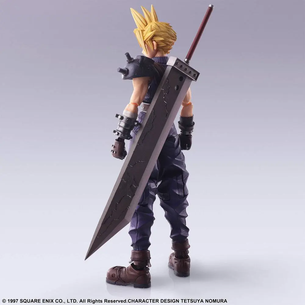 Final Fantasy VII Bring Arts akcijska figura Cloud Strife 15 cm fotografija proizvoda