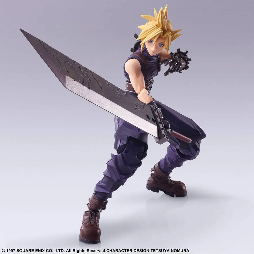 Final Fantasy VII Bring Arts akcijska figura Cloud Strife 15 cm fotografija proizvoda