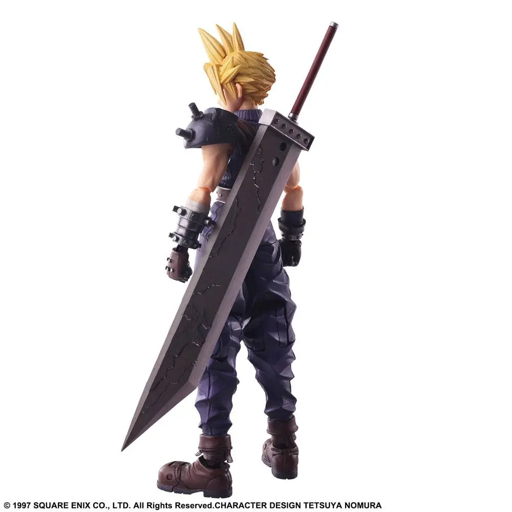 Final Fantasy VII Bring Arts akcijska figura Cloud Strife 15 cm fotografija proizvoda