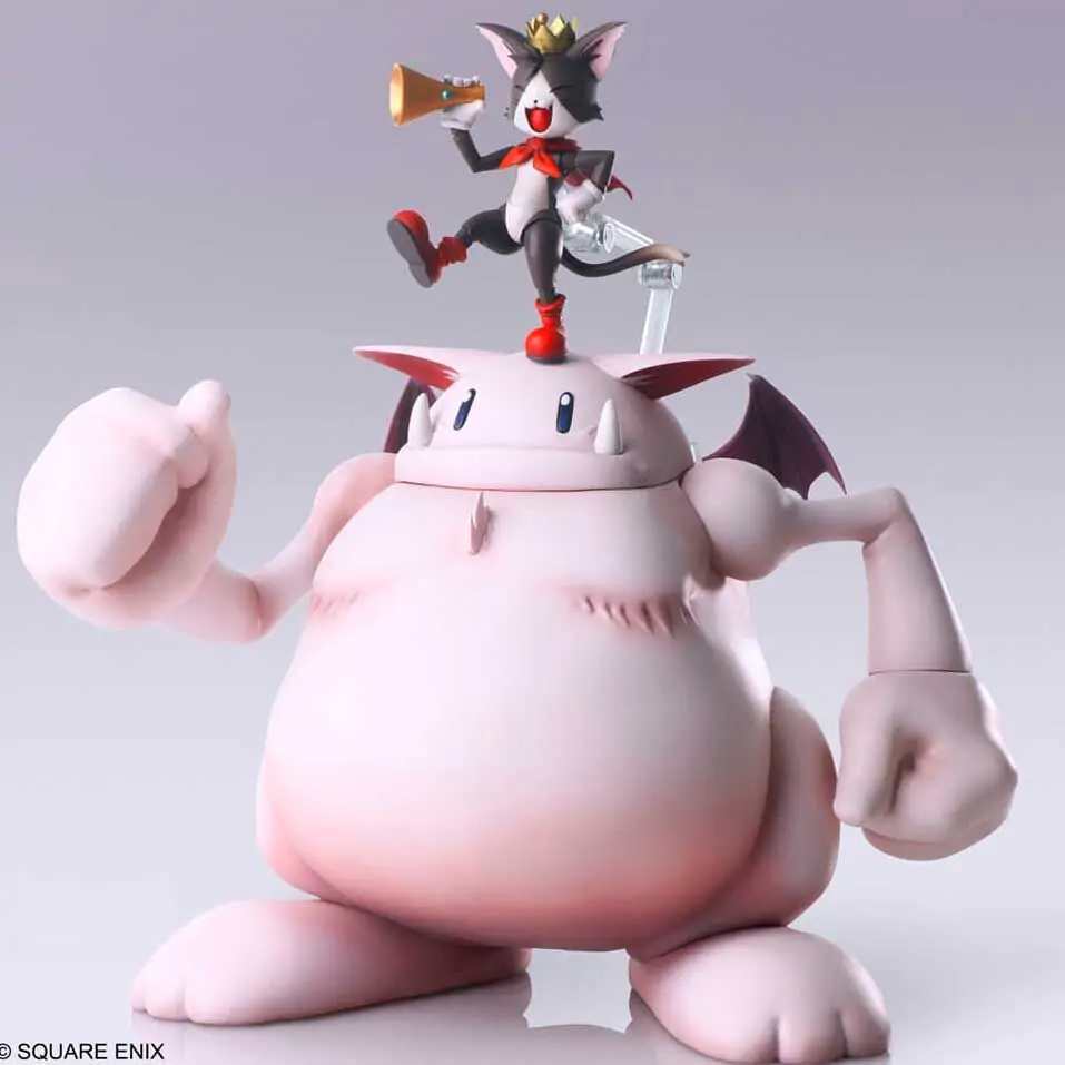 Final Fantasy VII Bring Cait Sith & Fat Moogle 15 cm fotografija proizvoda