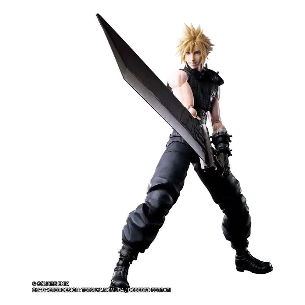 Final Fantasy VII Play Arts Kai akcijska figura Cloud Strife 27 cm fotografija proizvoda