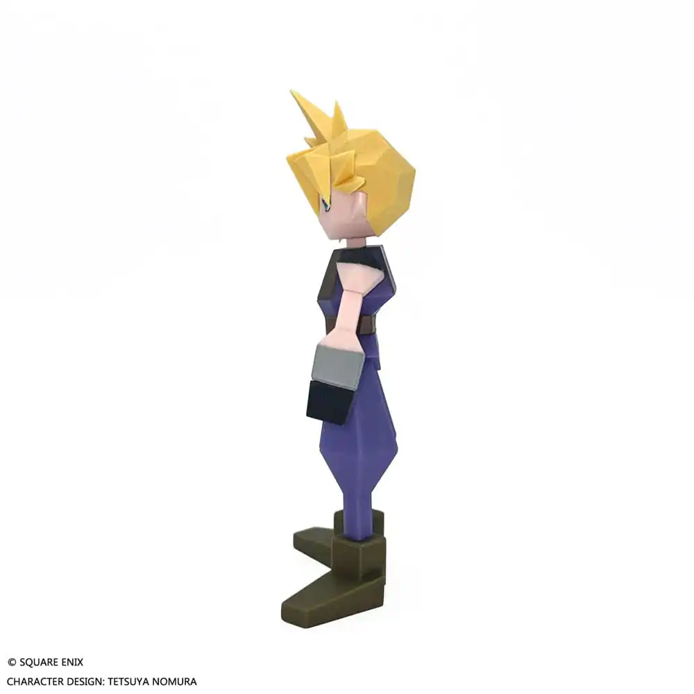 Final Fantasy VII Polygon Vinyl Figura Cloud Strife 15 cm fotografija proizvoda