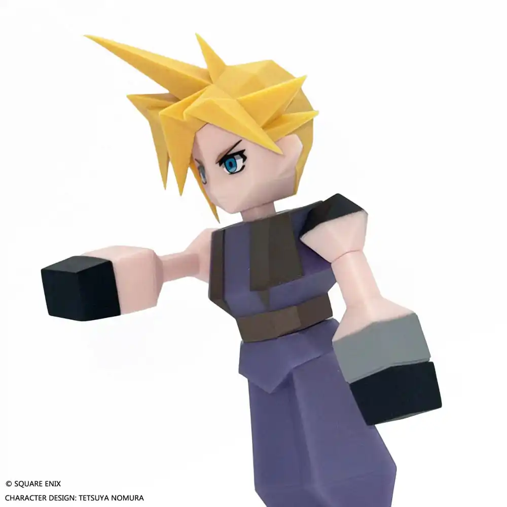 Final Fantasy VII Polygon Vinyl Figura Cloud Strife 15 cm fotografija proizvoda