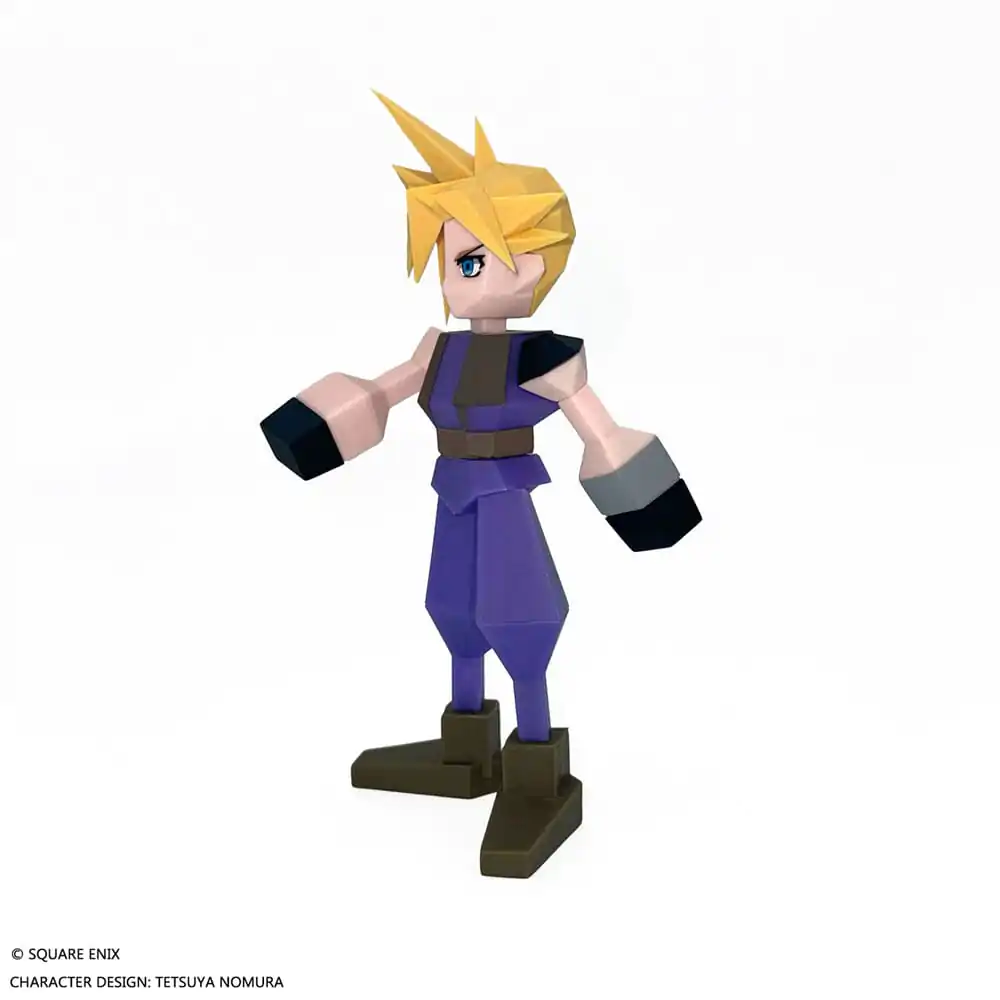 Final Fantasy VII Polygon Vinyl Figura Cloud Strife 15 cm fotografija proizvoda