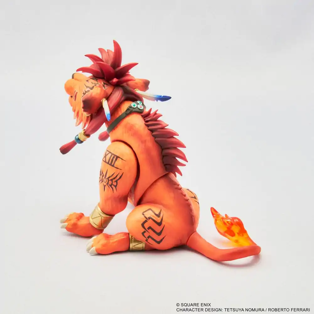 Final Fantasy VII Rebirth Slatke Umjetnosti Kip Red XIII 11 cm fotografija proizvoda