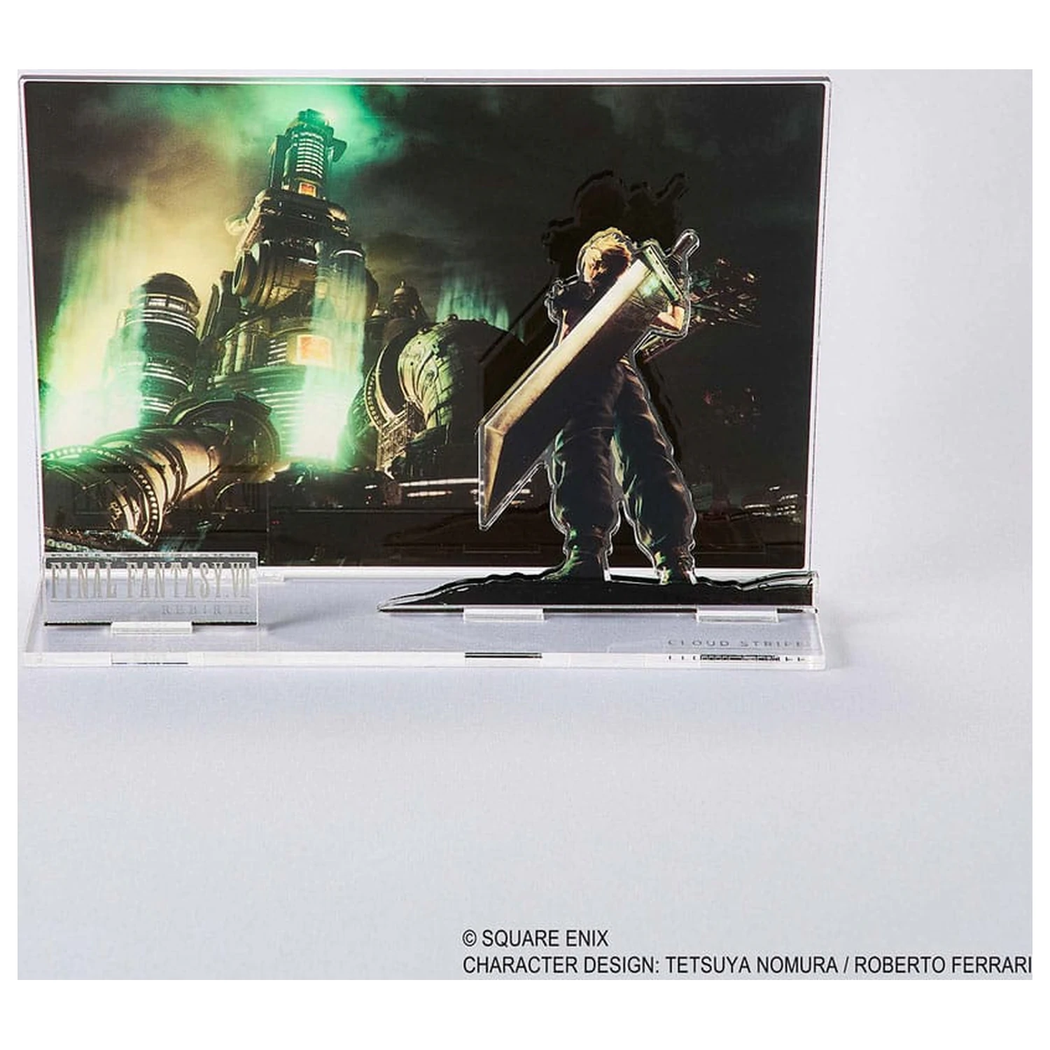 Final Fantasy VII Rebirth akrilna diorama Cloud Key Art fotografija proizvoda
