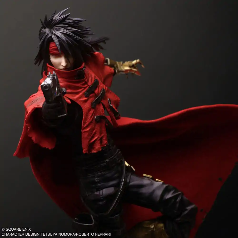 Final Fantasy VII Rebirth Play Arts Kai akcijska figura Vincent Valentine 28 cm fotografija proizvoda