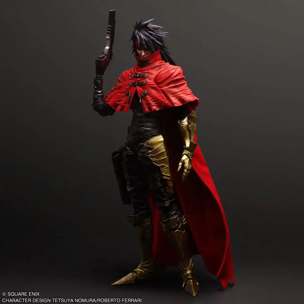 Final Fantasy VII Rebirth Play Arts Kai akcijska figura Vincent Valentine 28 cm fotografija proizvoda