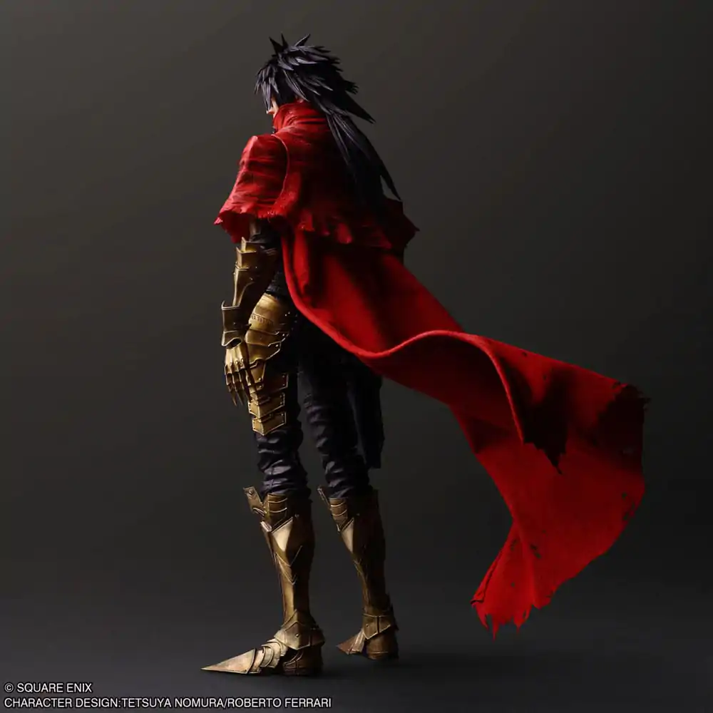 Final Fantasy VII Rebirth Play Arts Kai akcijska figura Vincent Valentine 28 cm fotografija proizvoda