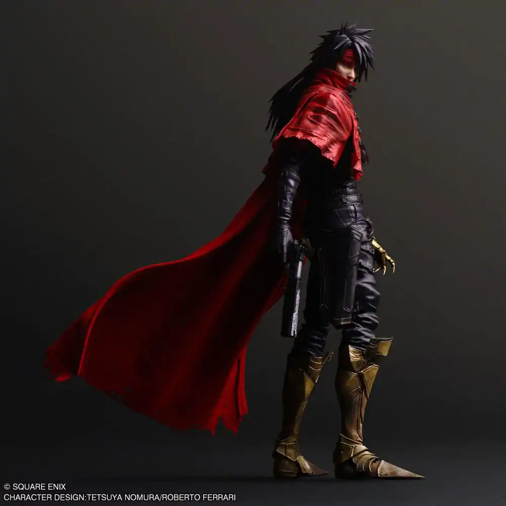 Final Fantasy VII Rebirth Play Arts Kai akcijska figura Vincent Valentine 28 cm fotografija proizvoda