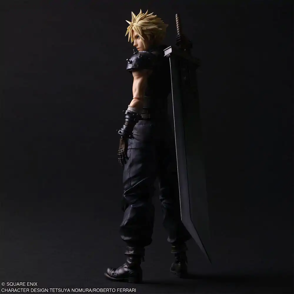 Final Fantasy VII Rebirth Play Arts Shin akcijska figura Cloud Strife 27 cm fotografija proizvoda