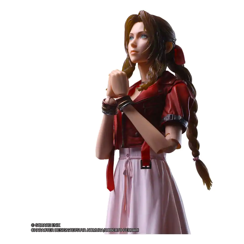 Final Fantasy VII Rebirth Play Kai Arts akcijska figura Aerith Gainsborough 24 cm fotografija proizvoda