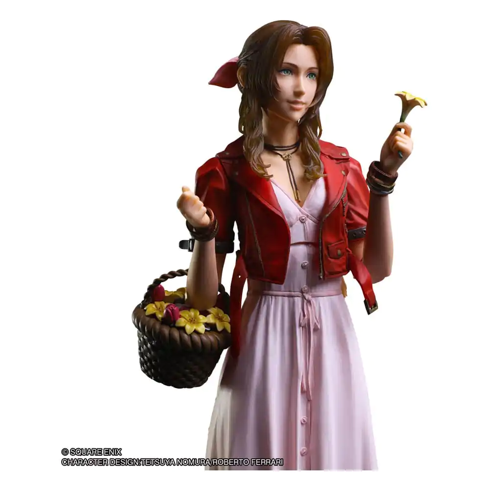 Final Fantasy VII Rebirth Play Kai Arts akcijska figura Aerith Gainsborough 24 cm fotografija proizvoda