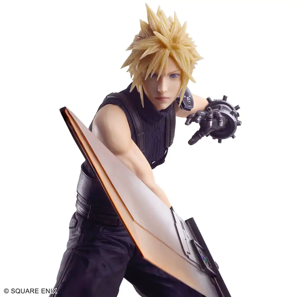 Final Fantasy VII Rebirth Static Arts Gallery Kip Cloud Strife 18 cm fotografija proizvoda