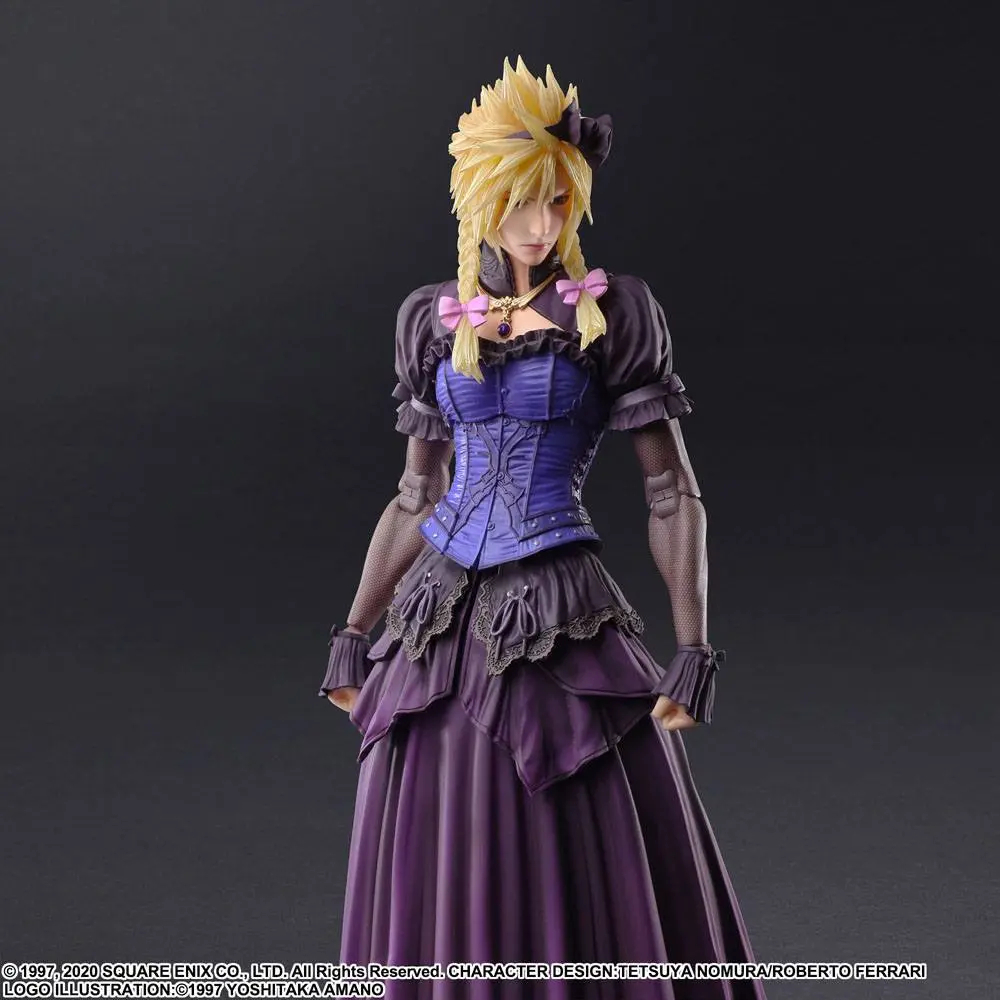 Final Fantasy VII Remake Play Arts Kai akcijska figura Cloud Strife Dress Ver. 28 cm fotografija proizvoda