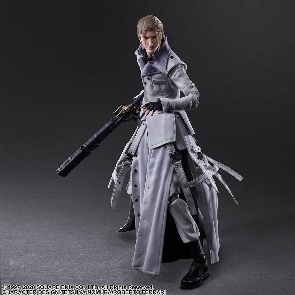 Final Fantasy VII Remake Play Arts Kai akcijska figura Rufus 27 cm fotografija proizvoda