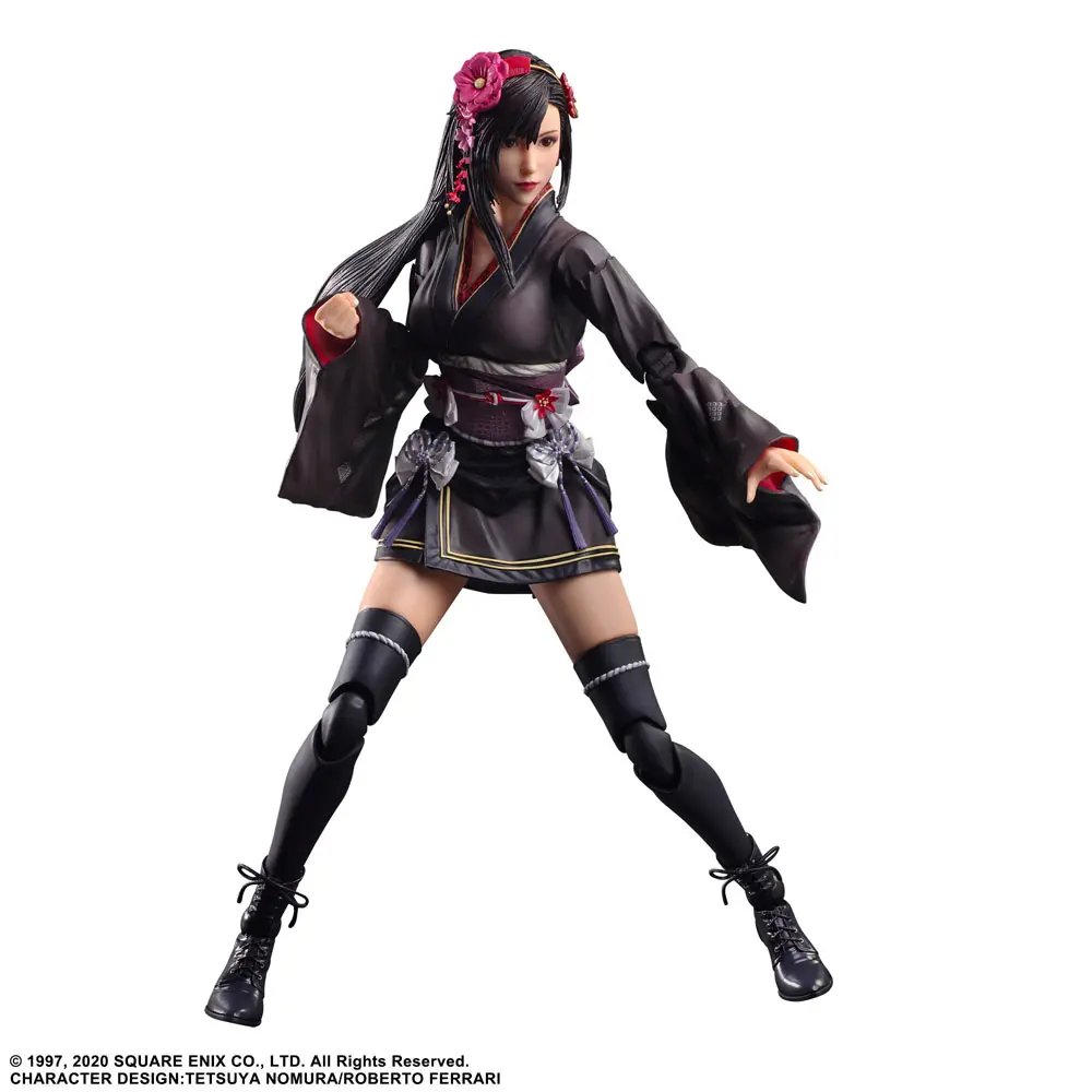 Final Fantasy VII Remake Play Arts Kai akcijska figura Tifa Lockhart Exotic Dress Ver. 25 cm fotografija proizvoda