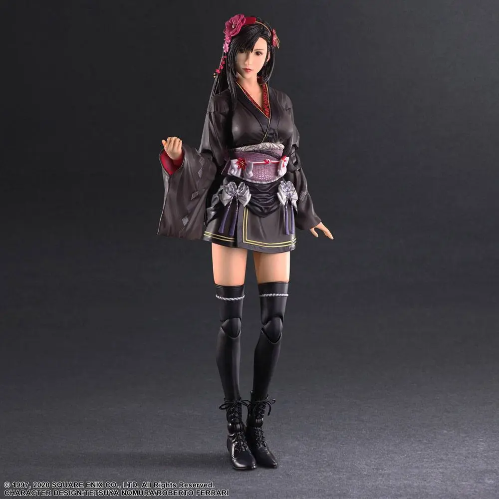 Final Fantasy VII Remake Play Arts Kai akcijska figura Tifa Lockhart Exotic Dress Ver. 25 cm fotografija proizvoda