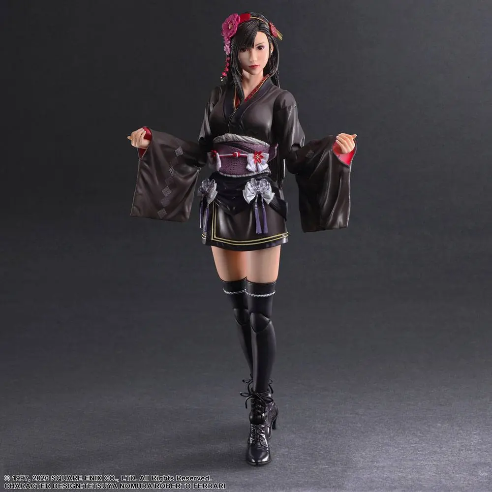 Final Fantasy VII Remake Play Arts Kai akcijska figura Tifa Lockhart Exotic Dress Ver. 25 cm fotografija proizvoda