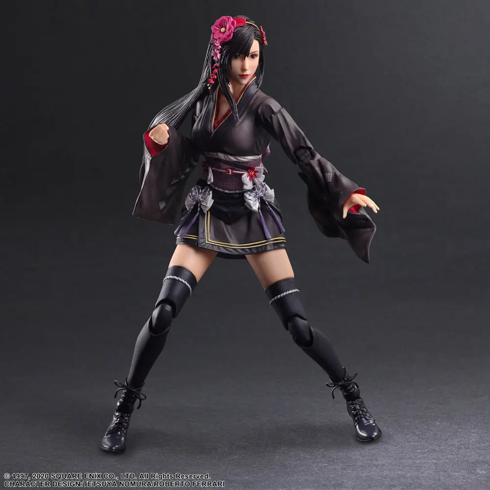 Final Fantasy VII Remake Play Arts Kai akcijska figura Tifa Lockhart Exotic Dress Ver. 25 cm fotografija proizvoda