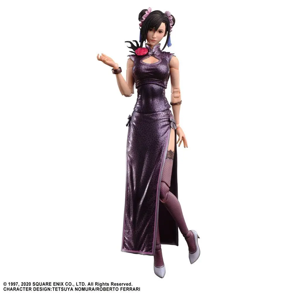 Final Fantasy VII Remake Play Arts Kai akcijska figura Tifa Lockhart Sporty Dress Ver. 25 cm fotografija proizvoda