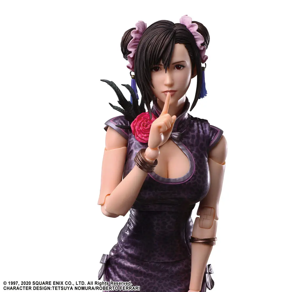 Final Fantasy VII Remake Play Arts Kai akcijska figura Tifa Lockhart Sporty Dress Ver. 25 cm fotografija proizvoda