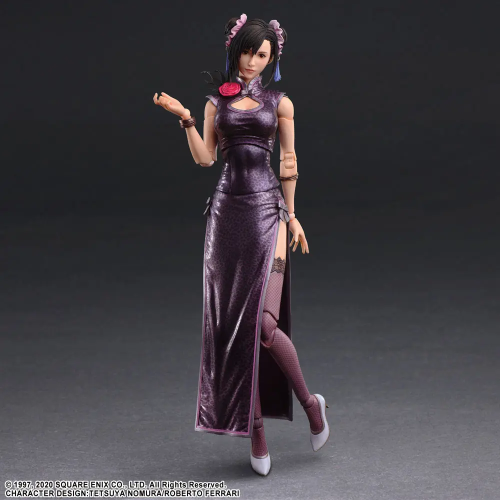 Final Fantasy VII Remake Play Arts Kai akcijska figura Tifa Lockhart Sporty Dress Ver. 25 cm fotografija proizvoda