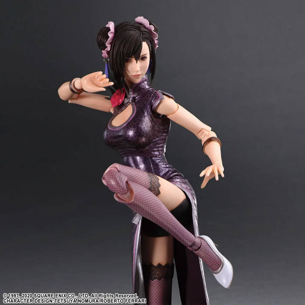 Final Fantasy VII Remake Play Arts Kai akcijska figura Tifa Lockhart Sporty Dress Ver. 25 cm fotografija proizvoda